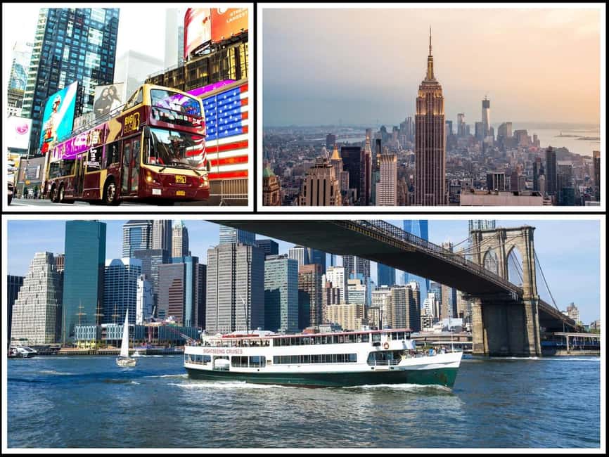 NYC Bundle: Empire State, Big Bus Tour, & Circle Line Cruise - How this bundle fits together (and why it works)