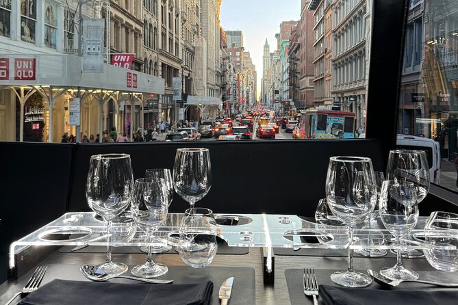 NYC Bustronome Gourmet Sightseeing Lunch Panoramic Bus - Price and value: is $80 a fair deal for a lunch tour?
