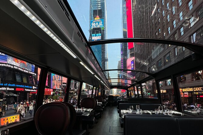 NYC Bustronome Gourmet Sightseeing Lunch Panoramic Bus - Who should book this lunch bus tour, and who should skip it