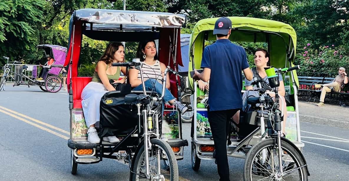 NYC: Central Park Pedicab Tour with Photo Stops - Meeting at Mercy Market (1411 6th Ave) and how the flow feels