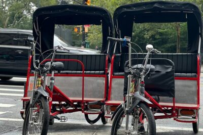 NYC Central Park Pedicab Tours - Meeting at 50 Central Park South and getting oriented fast