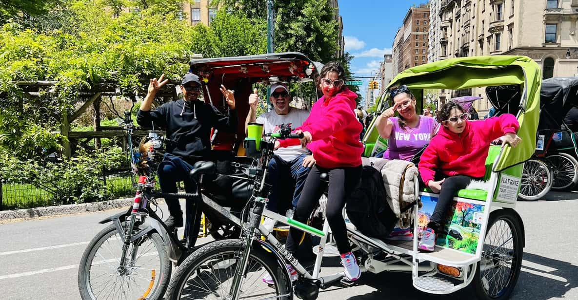NYC: Central Park Rickshaw Tour / Private and Guided - Central Park on a pedicab: the value of someone steering