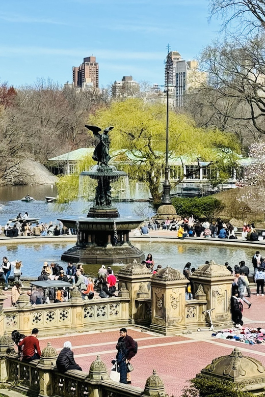 NYC: Central Park Rickshaw Tour / Private and Guided - Bow Bridge: the view stop that ties into Elf
