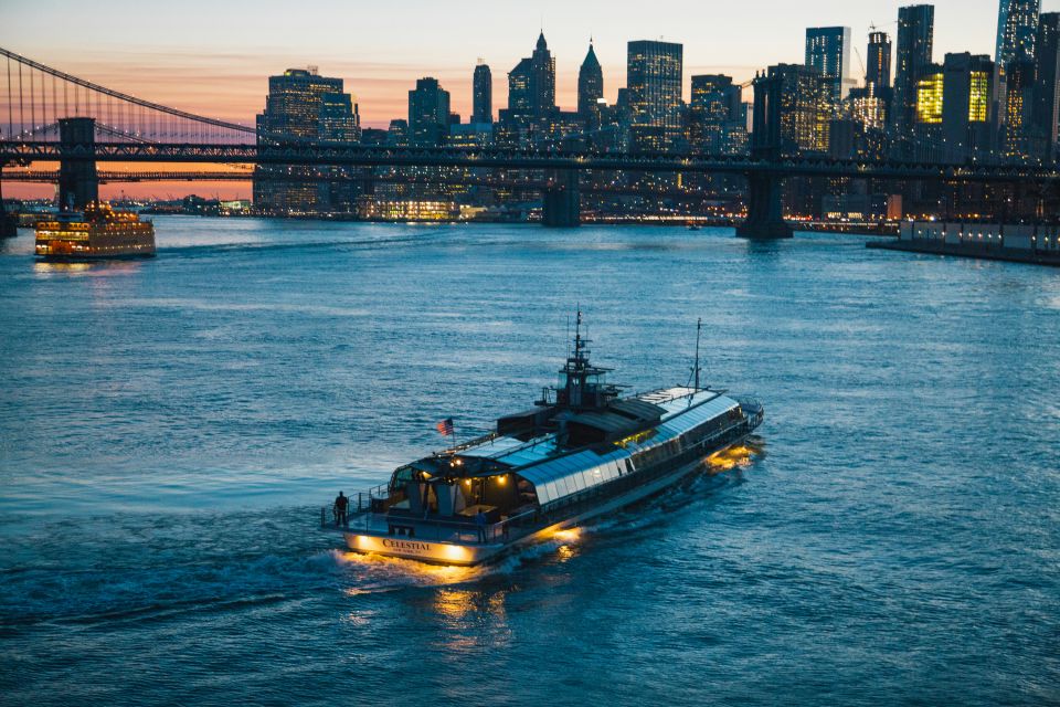 NYC: Christmas Eve Gourmet Brunch or Dinner Harbor Cruise - Drinks, Photos, and the Real Cost of the Night