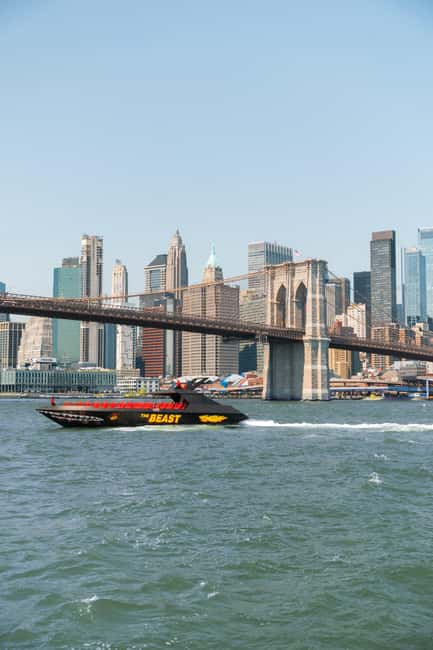 NYC: Circle Line "The Beast" Midtown/Downtown Speedboat Ride - Midtown or Downtown Departure: which pier fits your day