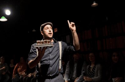 NYC: Drunk Shakespeare Ticket - Live Theatre and Cocktails - How the 90 Minutes Play Out on Stage