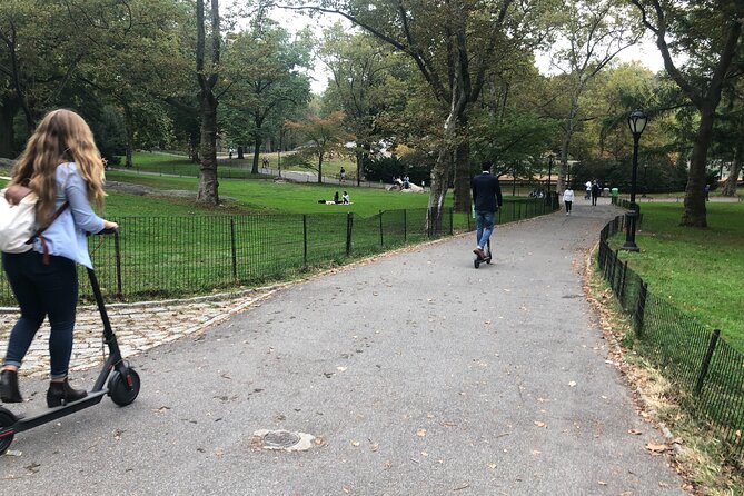 NYC Electric Scooter Rental - Extending the Ride Beyond the Park (If You Feel Like It)