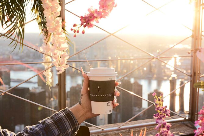 NYC Empire State Building Sunrise Experience + Starbucks Reserve - Starbucks Reserve + Princi Pastries: Breakfast as Part of the View