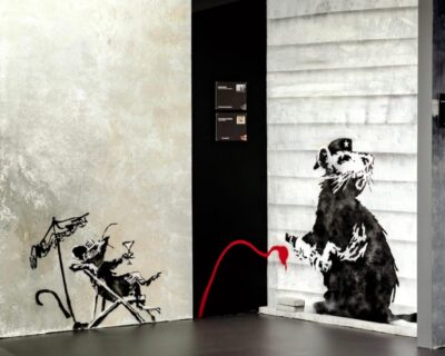 NYC: Entry Ticket To The Banksy Museum - The Oltarsh Building theater: why the setting matters as much as the art