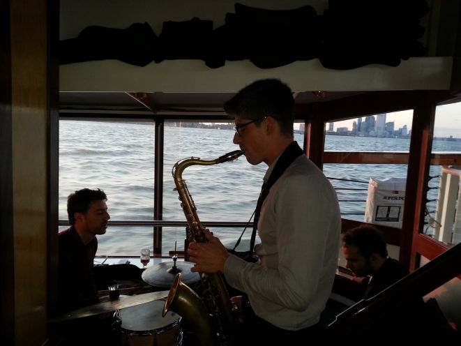 NYC: Evening Jazz Cruise on the Yacht Manhattan - The jazz set: classics, Motown, R&B, and requests