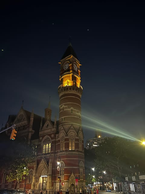 NYC: Ghosts of Greenwich Village 2 Hour Walking Tour - Jefferson Market Library: the former courthouse and the fading smile