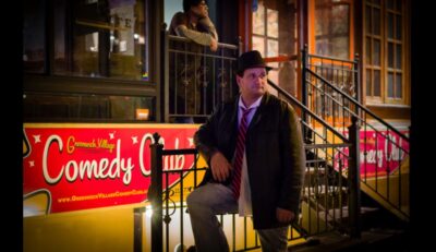 NYC: Greenwich Village Comedy Club Stand Up Comedy Show - Getting seated at the Greenwich Village Comedy Club box office stairs