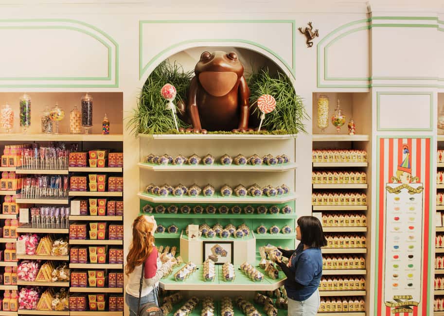 NYC: Harry Potter New York Flagship Store Experiences - Flying a green-screen broomstick over Hogwarts: what it feels like