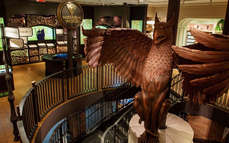 NYC: Harry Potter New York Flagship Store Experiences - Things That Must Be Named: personalizing your wand and more