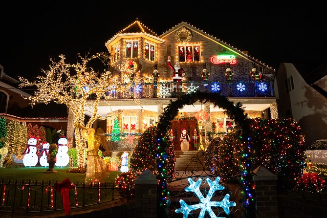 NYC Holiday Lights and Dyker Heights Luxury Bus Tour - World Trade Center and the 9/11 Memorial Pause