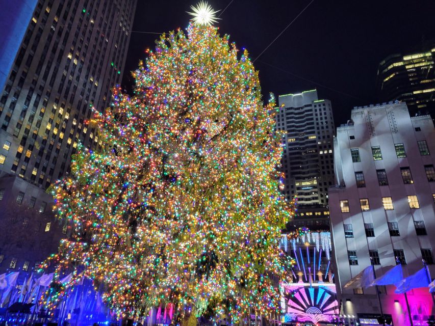 NYC: Holiday Lights Guided Bus Tour - Key highlights at a glance