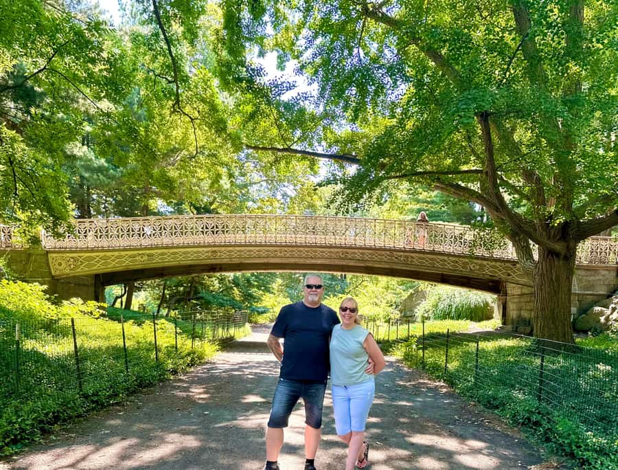 NYC: Home Alone 2 and Elf Tour in Central Park - Buddy’s snowball fight bridge from Elf: the iconic payoff