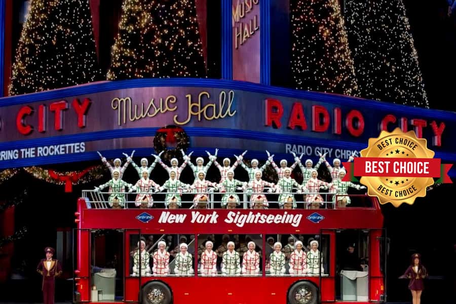 NYC: Jingle Bell Joyride Holiday Tour - Bryant Park winter views and the holiday market scene