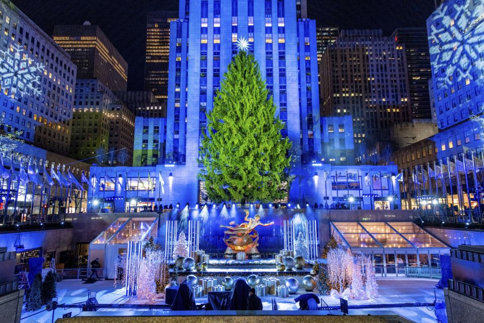 NYC: Magical Christmas Lights Carriage Ride - Getting Seated at Central Park South (Jose Marti Statue)
