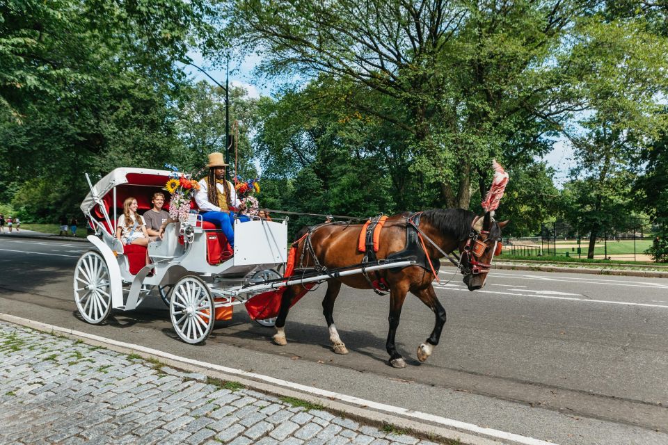 NYC MAGICAL NIGHT TIME RIDE Central Park/Rockefeller Center - Central Park stops: Wollman Rink, the carousel, and the Literary Walk