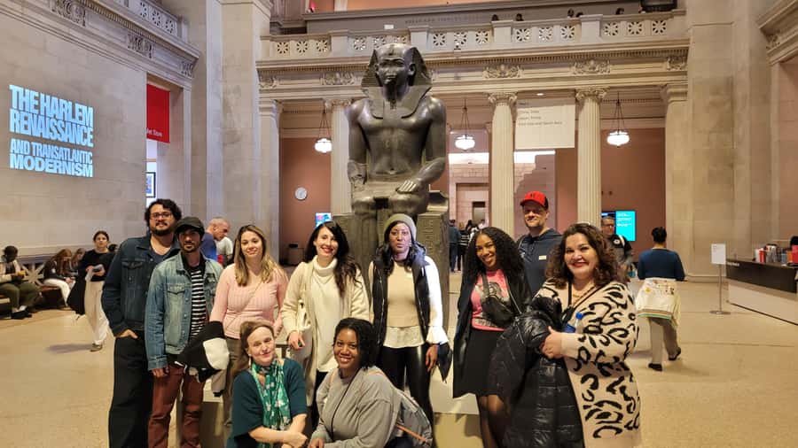 NYC: Metropolitan Museum: "Secrets of the MET" Experience - Meeting in the Great Hall: The Pharaoh Photo Stop That Sets the Tone