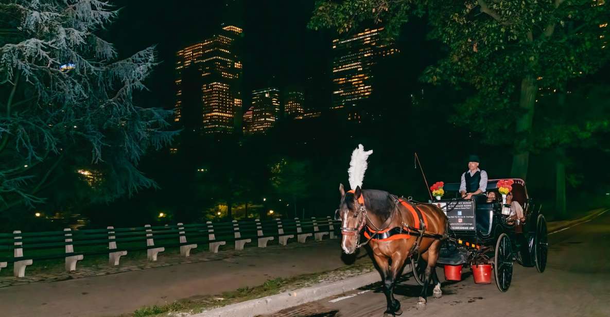 NYC MOONLIGHT HORSE CARRIAGE RIDE through Central Park - Where to meet Top Hat NY and avoid confusion fast