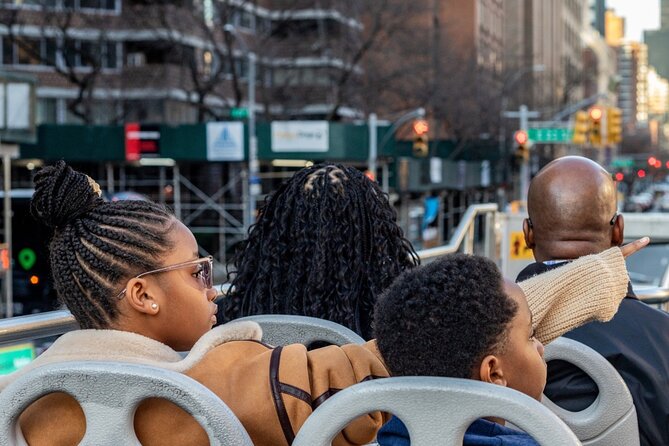 NYC Night Bus Sightseeing Tour with Free Statue of Liberty Cruise - SoHo, Chinatown, and the Brooklyn Bridge photo sweep