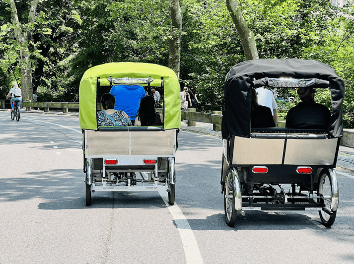 NYC: Private Central Park Pedicab Tours / PICKUP FROM MUSEUM - Why a private pedicab is the smartest way to “do” Central Park fast