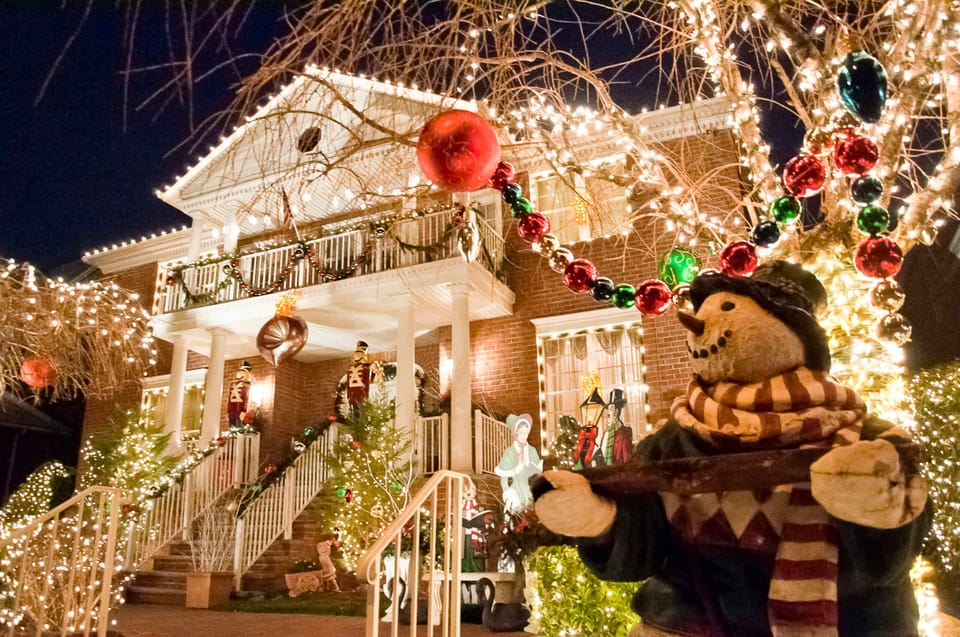 NYC: Private Dyker Heights and NYC Holiday Lights Tour - Chinatown, SoHo, Washington Square Arch, and Quick Landmark Hits