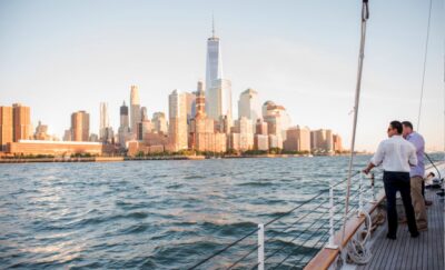 NYC: Statue of Liberty Cruise aboard a Classic Sailboat - Schooner America: what it’s like to ride this 105-foot schooner