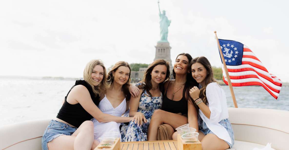 NYC: Statue of Liberty Private Yacht Tour - The route that reads New York: Hudson River to the harbor loop