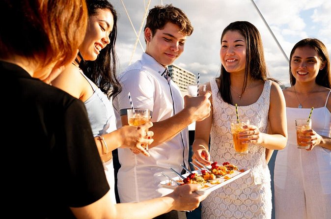 NYC Sunset Cruise with Statue Views Live Comedy and DJ on Hudson - The comedy and DJ promise: what matters most