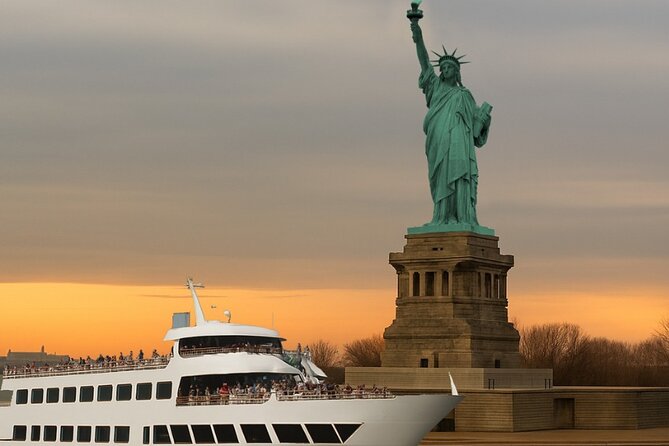 NYC Sunset Cruise with Statue Views Live Comedy and DJ on Hudson - Cleanliness and bathrooms: a deal-breaker for some people