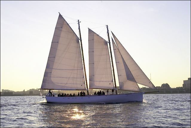 NYC: Sunset Sail Aboard Schooner Adirondack - From Chelsea Piers to a Quieter New York Harbor