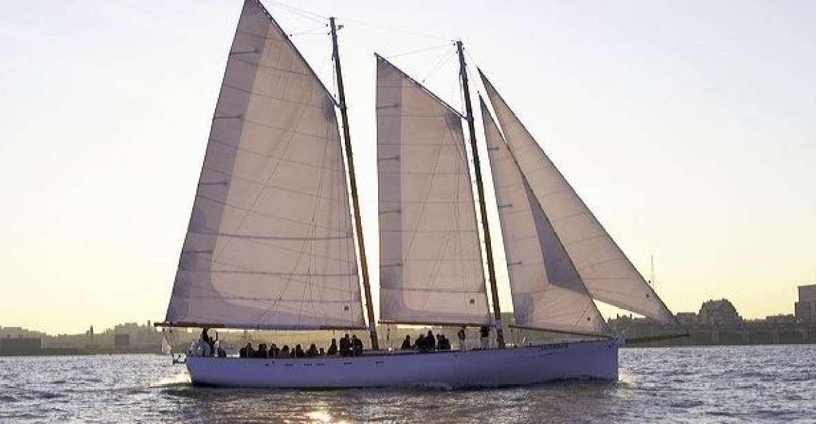 NYC: Sunset Sail Aboard Schooner Adirondack - The 2-Hour Route: Battery Park, Ellis Island, and Liberty at Sunset