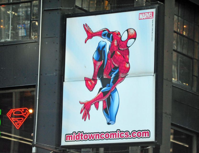 NYC Superheroes: Marvel and DC Comics Origins Tour - Midtown Comics: shop with context, not just impulse