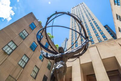 NYC: Top of the Rock & Optional Empire State Building Tour - Rockefeller Center at street level: more than just a pretty complex