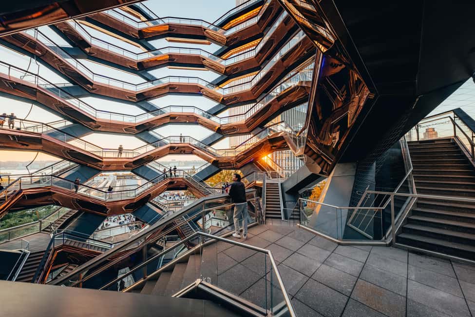 NYC: Vessel at Hudson Yards Admission Ticket - Design details: Heatherwick, Italian fabrication, and the stepwell idea