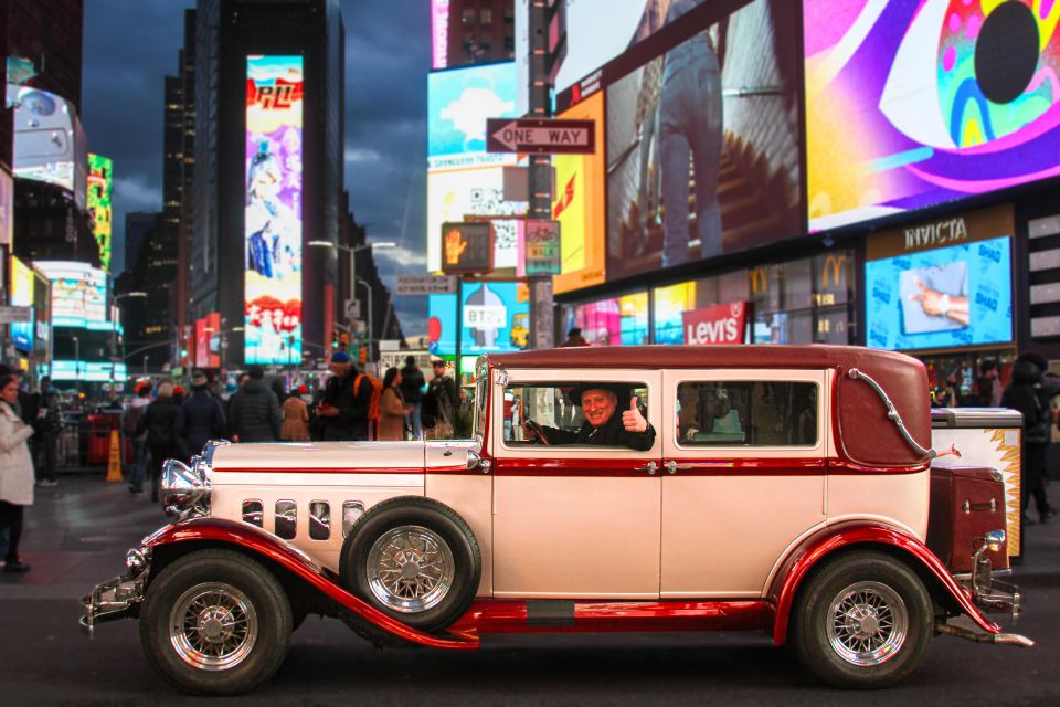 NYC: Vintage Car Night Tour - Price and logistics: is $150 for 2 hours a fair value?