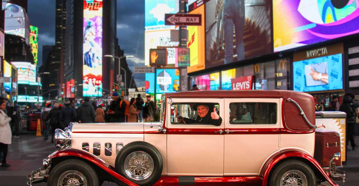 NYC: Vintage Car Night Tour - Where you meet: Central Park Cafe and the start on 7th Ave