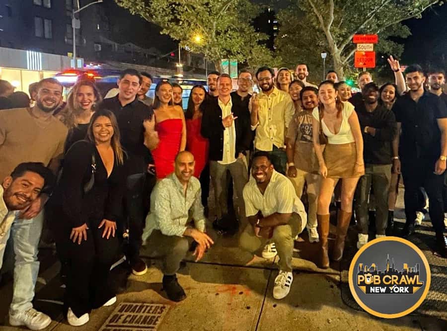 NYC West Village Pub Crawl Experience - Four Stops, One Mix: Beer Pong, Karaoke, Live Music, DJs