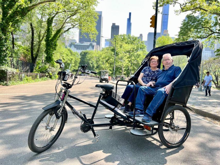 Official Pedicab Movies & TV Shows Tours in Central Park - The classic Central Park stretch: Carousel through the Pond
