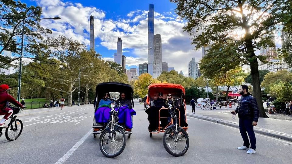 Official Pedicab Tours - Central Park highlights, start to Zoo-area classics