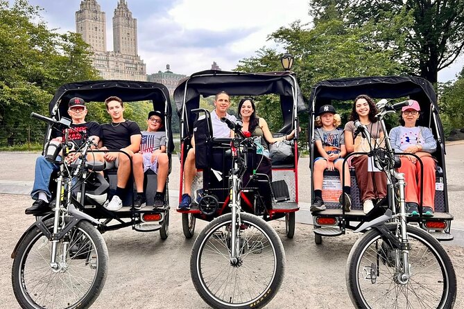 Official Pedicab Tours in Central Park NYC - Route walk-through: Carousel, Gar Pond, Gapstow Bridge, and Bethesda Fountain