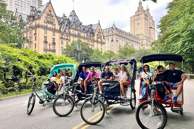 Official Pedicab Tours in Central Park NYC - The Deluxe and VIP side trips: Guggenheim, Times Square, and the skyline hits