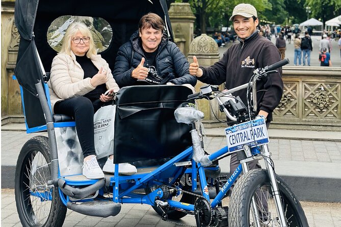 Private 2 Hour Central Park Pedicab Tour with Guide - Key highlights worth your time
