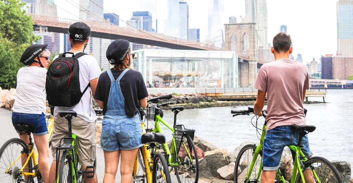 Private Brooklyn Bridge Bike Tour - Meeting at Unlimited Biking and Getting Set for the Climb