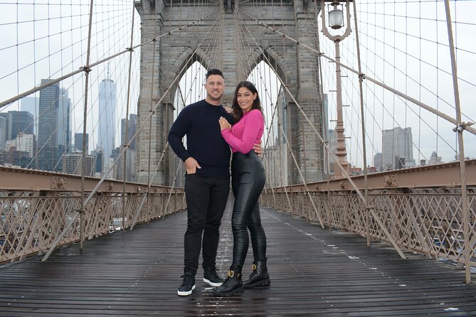 Private Brooklyn Bridge & DUMBO Photoshoot with Pro Photographer - DUMBO streets and classic architecture: making the neighborhood look like a backdrop
