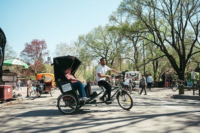 Private Central Park Guided Pedicab Tour - Strawberry Fields and the John Lennon Memorial
