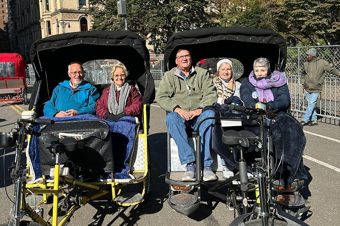 Private Hop on Hop off Central Park Pedicab Tour - South-Central Park Essentials: Boathouse, Bethesda Terrace, and Cherry Hill Fountain